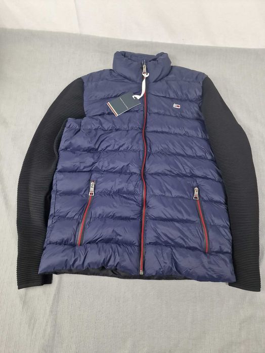 Bluzo kurtka z kapturem Tommy kolory granat premium M-XXXL