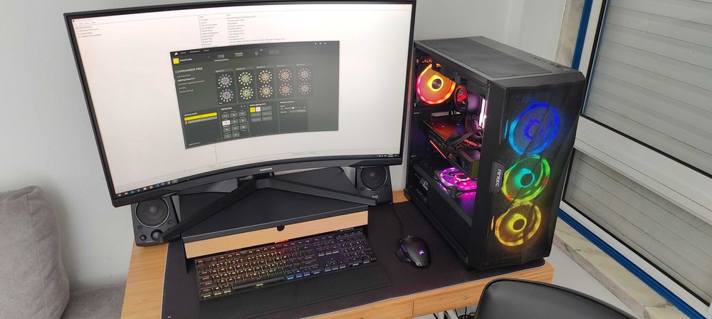 Setup Gaming Completo RTX 3070 MASTER + i7-11700K + Odyssey G5 32” 144Hz
