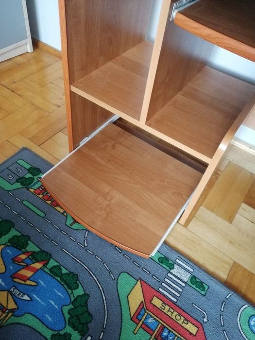 Biurko w kolorze olchy