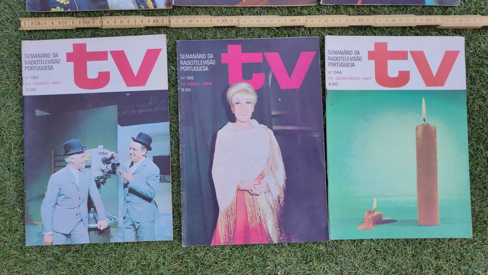 Revistas TV - Semanário da Radiotelevisão Portuguesa Antigas
