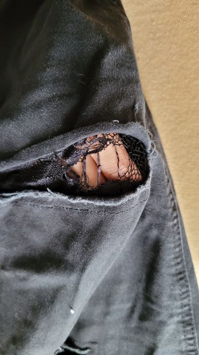 Spodnie ciążowe L czarne