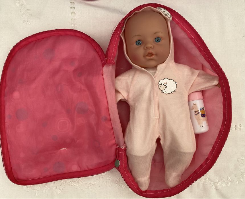 Nenuco com marsupio Bebe com mochila transportadora423439355452467207