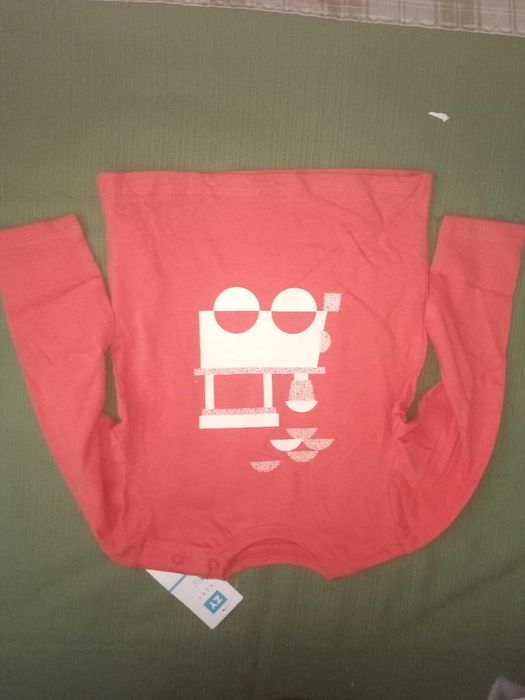 T shirts bebê manga comprida novas