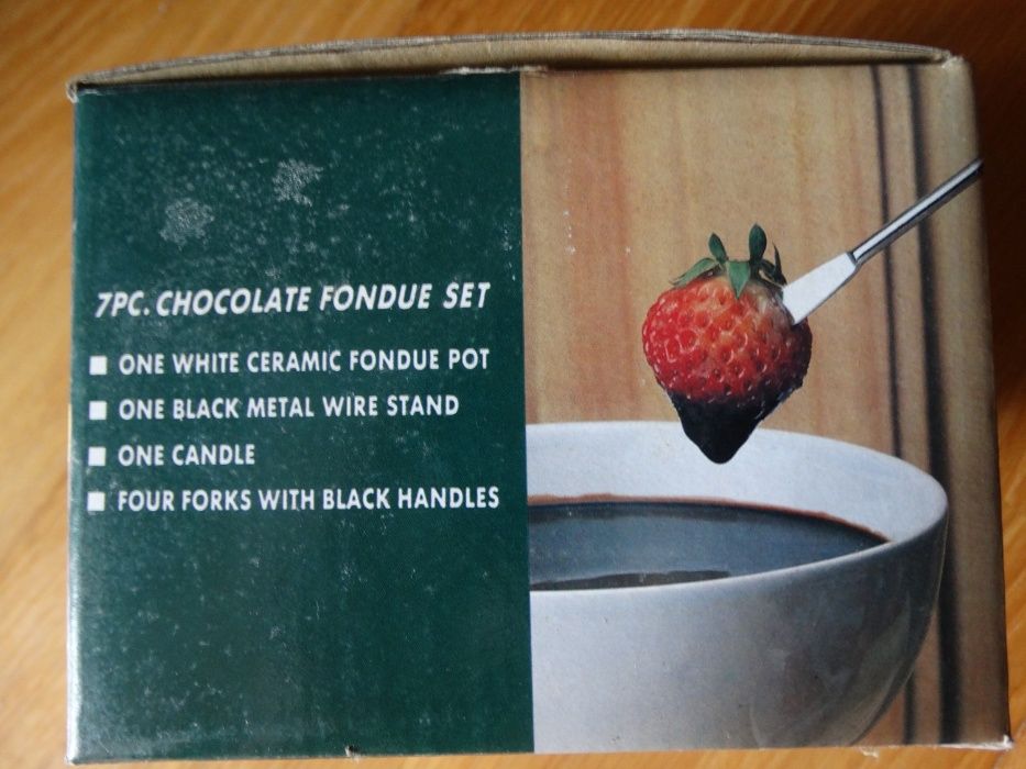 Conjunto para Fondue Chocolate NOVO