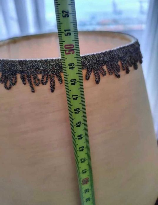 3 Candeeiros em madeira lacada e envernizada