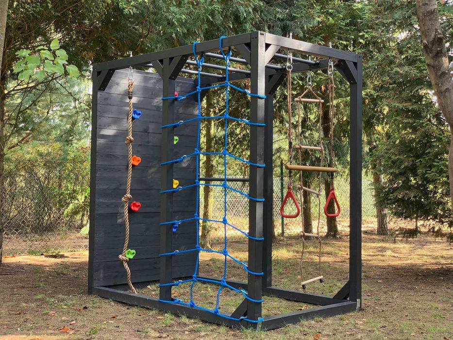 PROMOCJA - Plac zabaw - Laura - Drewniany - Małpi gaj - Wspinaczka