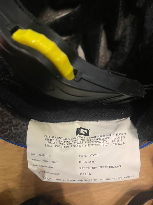 Kask narciarski  młodzieżowy