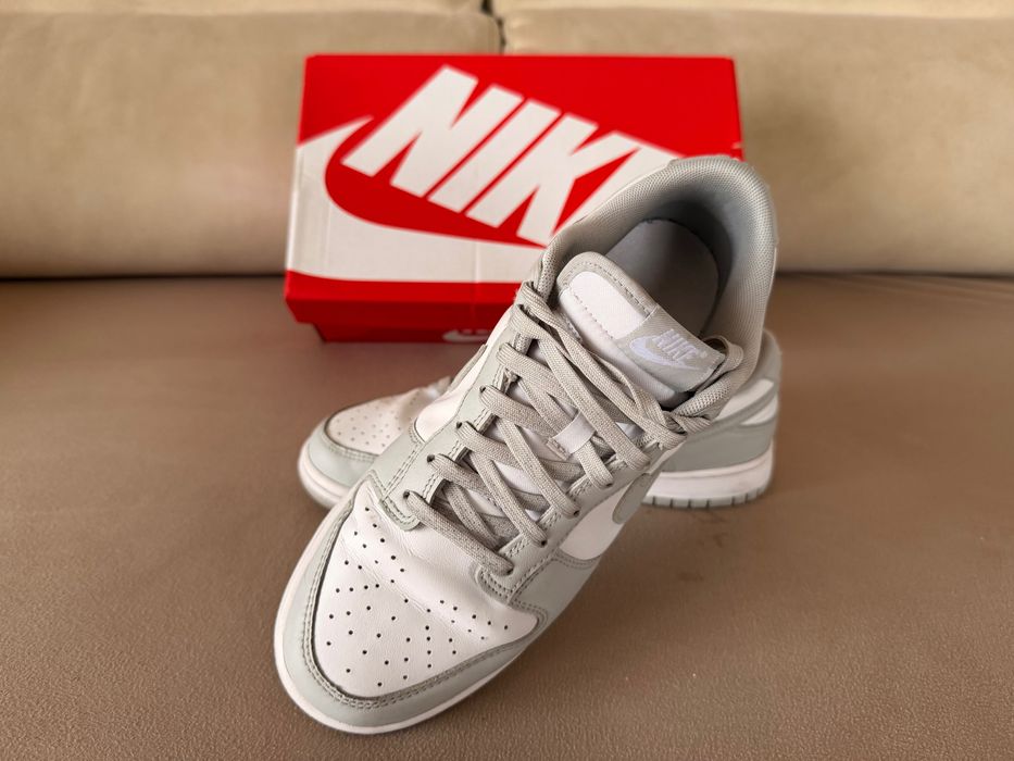 Nike Dunk Retro - 42,5 - white/grey fog (como novas)