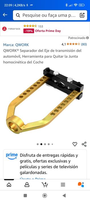 Separador universal do eixo de transmissão