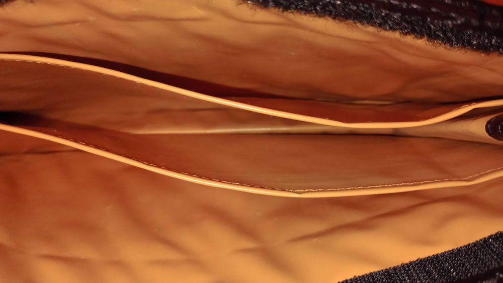 Saszetka Kosmetyczka Kopertówka 3 przegrody 29x19x7cm WzoryKwiaty NOWA