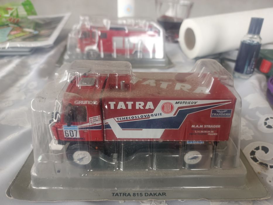 Kultowe ciężarówki deagostini Tatra 815 Dakar