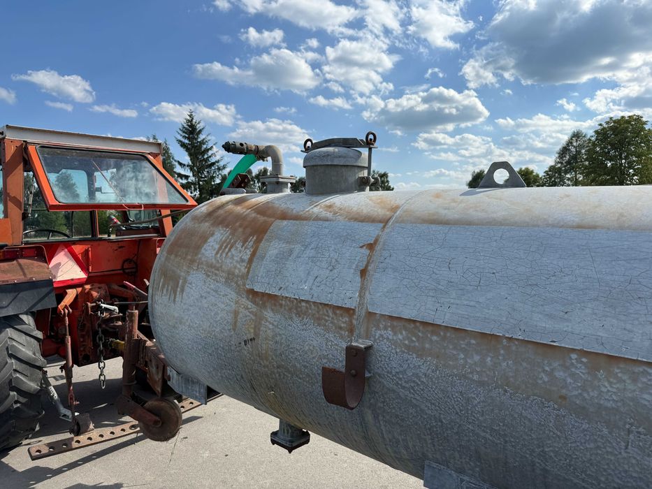 Beczkowóz Holz 3000l beczka szambowóz zachodni