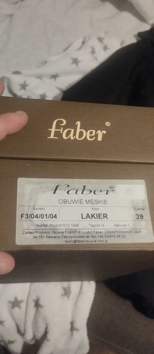 Buty Faber lakierki