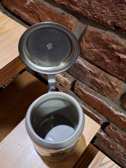 Kufel ceramiczny do piwa - Browar Hohenthanner Schlossbrauerei
