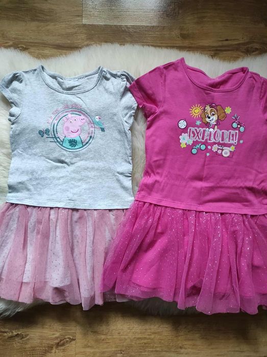 Zestaw sukienek 110/116