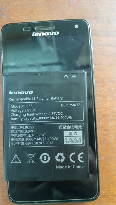 Смартфон Lenovo на запчасти