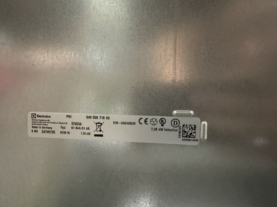 Plyta indukcyjna Electrolux