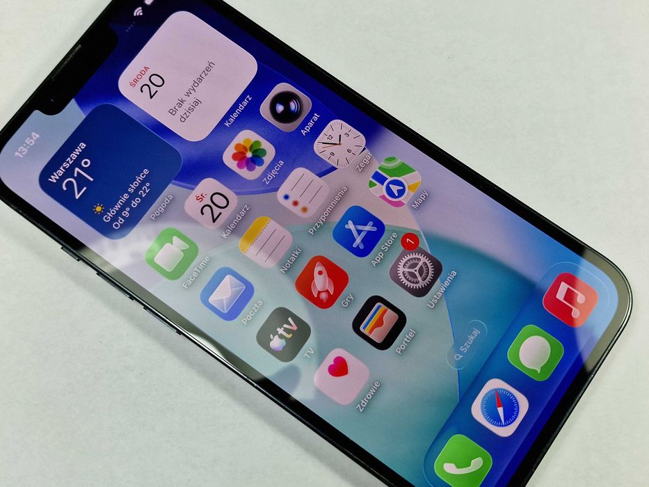 iPhone 13 128GB/ Midnight/ Grade B/ Bat 83%/ Gwarancja 12 miesięcy + ładowarka