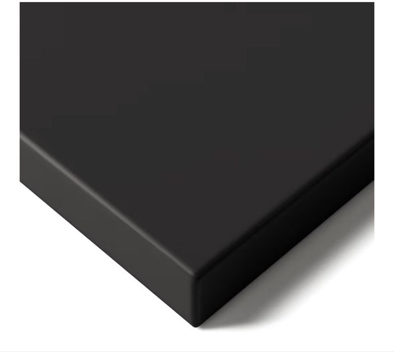 Nowy czarny blat biurkowy 25mm – premium, solidny, nowoczesny – 350 zł