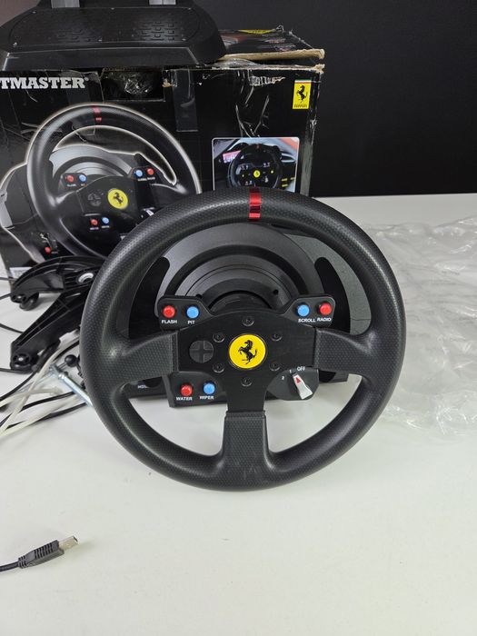 Ігрове кермо Trustmaster T300 ferrari gte. Повний комплект