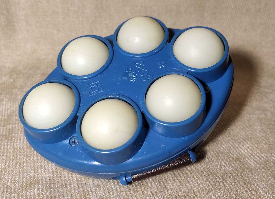 Електромасажер кульковий ЕМШ-10/220, 1985  -  робочий, з підігрівом