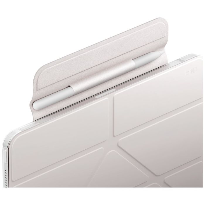 Etui UNIQ Camden Lite do iPad do iPad Air 11 M2 2024 / M3 2025 / M4 2026 beżowy