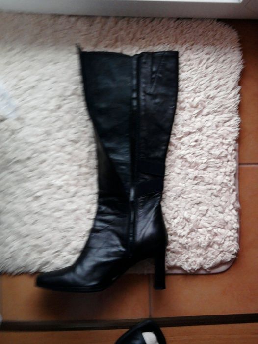 Piękne skórzane włoskie kozaczki - VERONELA 39 /25,5 cm !!!