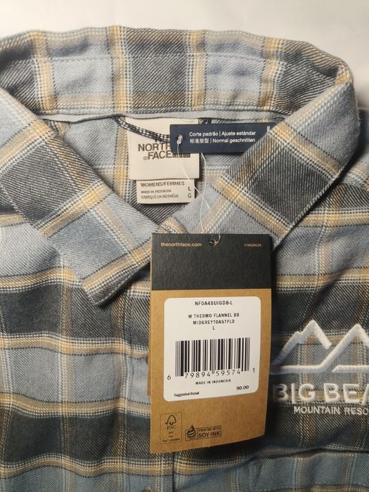 Сорочки The North Face L,XL,XXL W Thermo Flanel BB оригінал