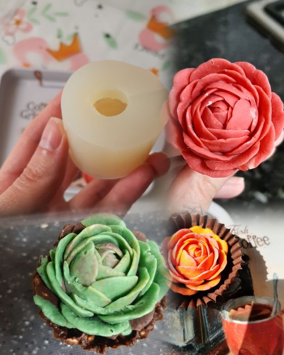 Пищевой молд, роза