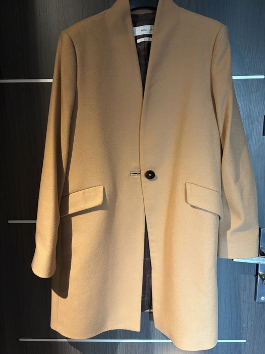 Płaszcz damski Mango S/M kolor camel