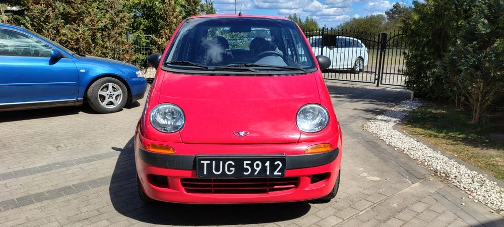 Daewoo Matiz czarne tablice jeden użytkownik od Nowości!!!