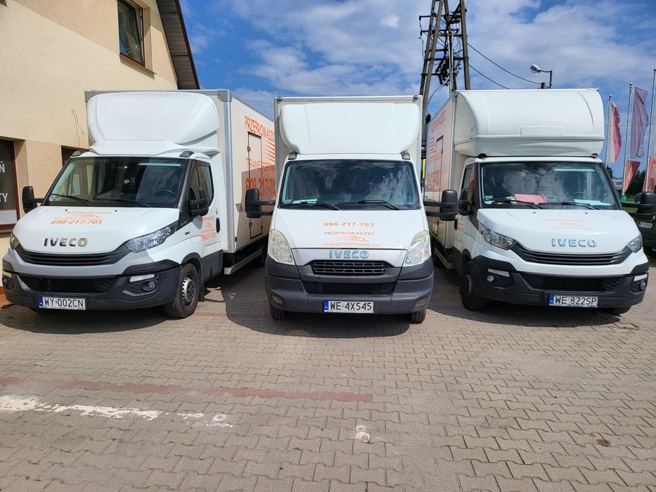 Przeprowadzki 24h/7,Transport mebli,magazynowanie auta z windąWolneTer