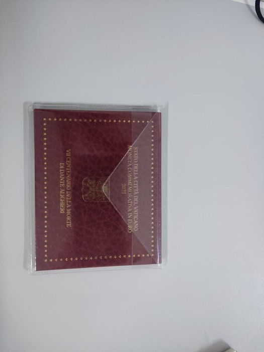 Moeda 2€ Vaticano Dante Alighieri