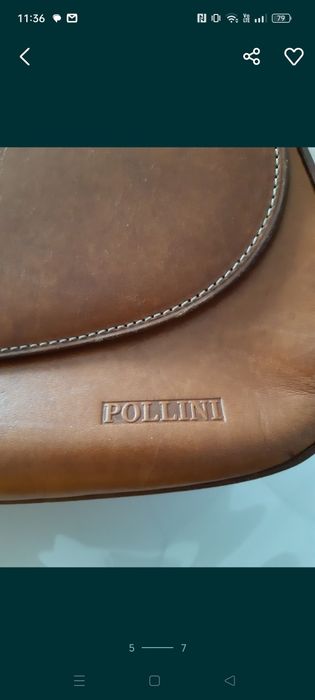 Torebka skórzana POLLINI