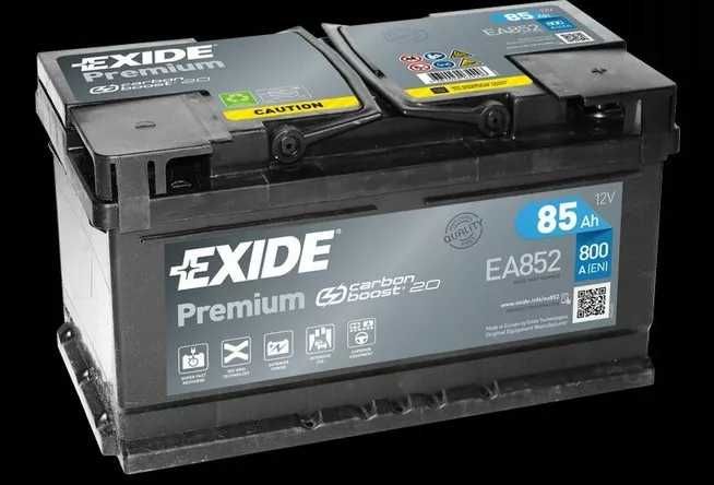 Akumulator EXIDE 85ah 800a EA852 UL. Długosza 41