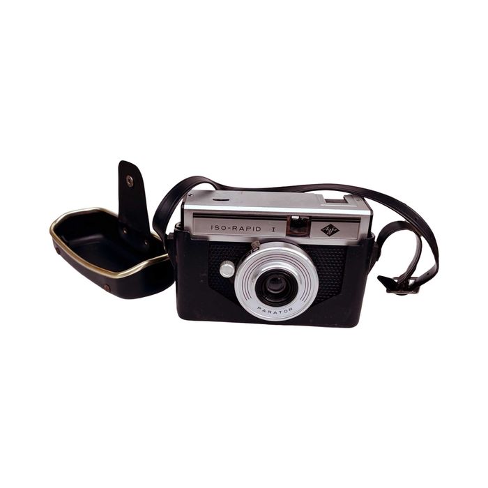 Aparat fotograficzny AGFA ISO-RAPID oryginalny pokrowiec Niemcy, 1965