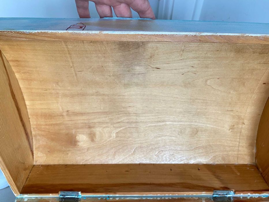 Arca em madeira muito gira