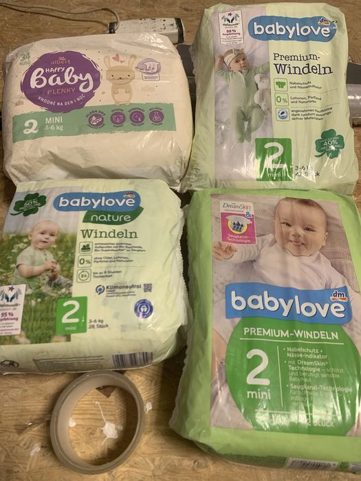 Pampers: 1 -2 , 3- 6кг, 50шт. Підгузки, Памперс.