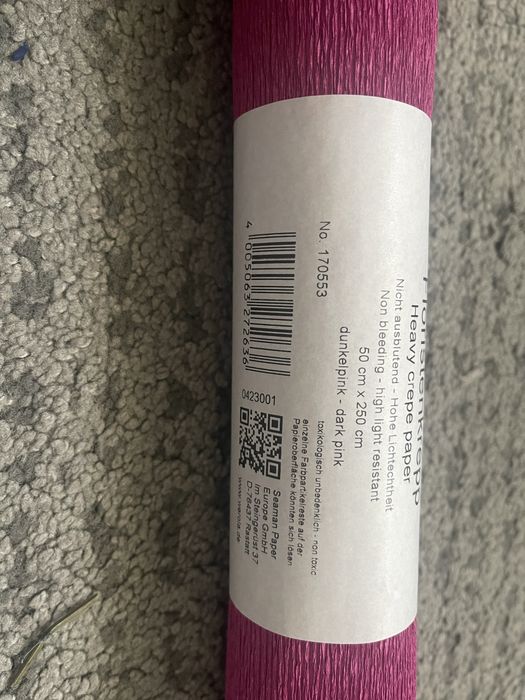 Papel crepe florista 50x250cm