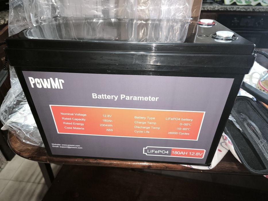 Bateria de lítio 12V 180Ah