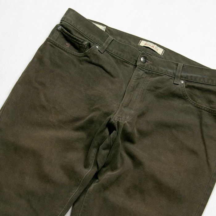 Marlboro spodnie jeansowe 38/32us khaki straight