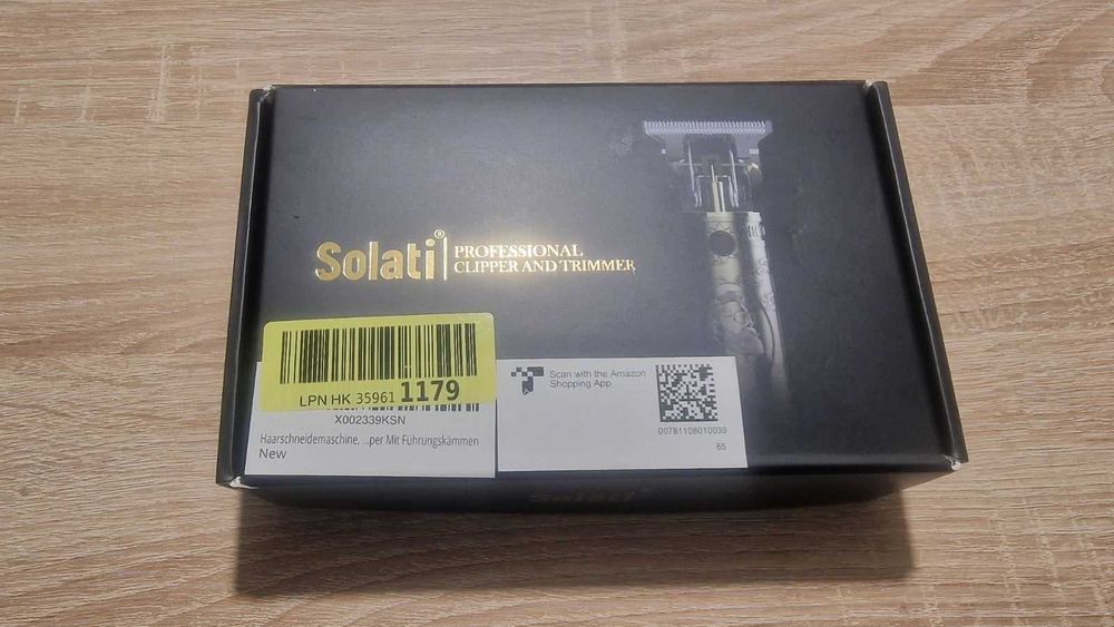 Profesjonalna maszynka do strzyżenia włosów z wyświetlaczem Solati