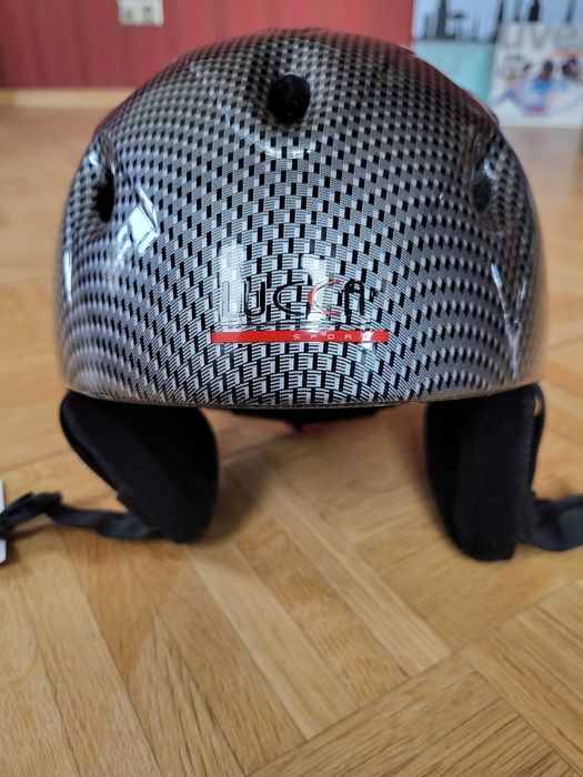 Kask narciarski LUCCA carbon nowy - rozmiar S