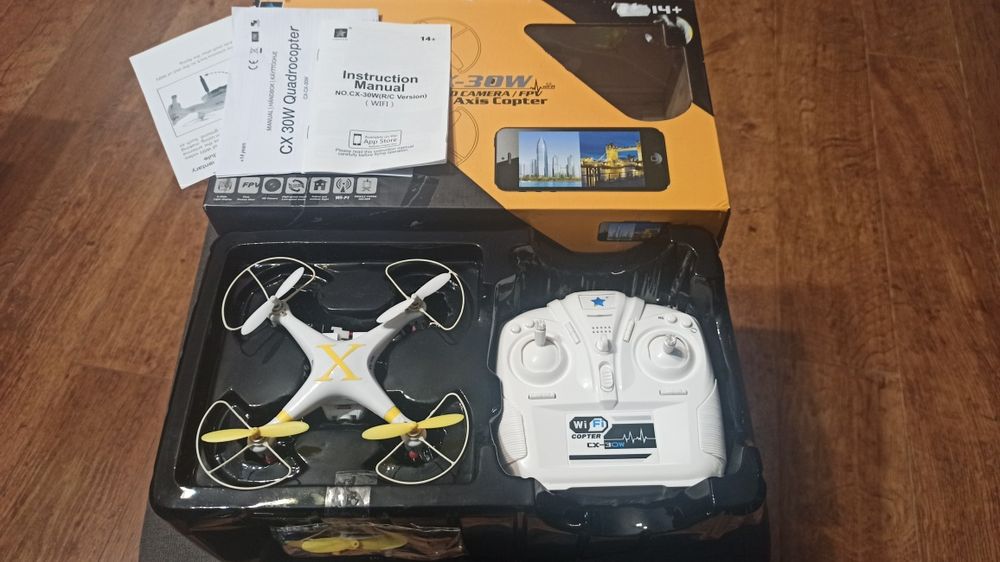 Dron / Quadrocopter RC Cheerson CX-30W BNF (moduł Wi-Fi, Android / iOS