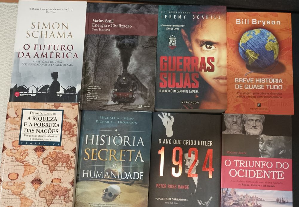Livros história 10 euros