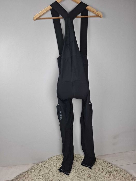 Spodnie rowerowe męskie Shimano Evolve Bib Tights black roz. M