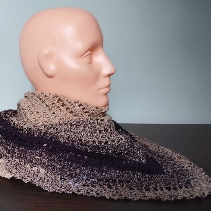 Chusta bawełniana, handmade