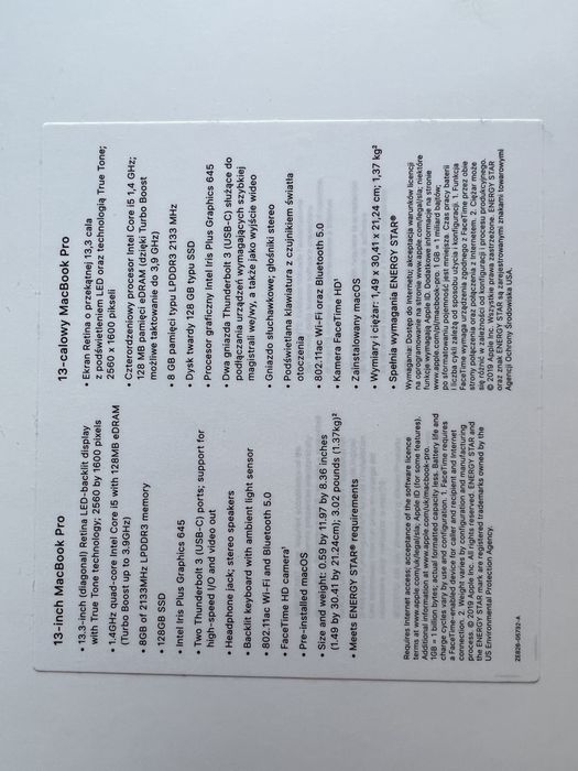 Macbook PRO silver 8GB