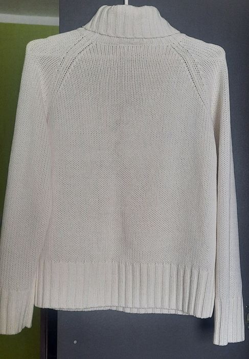 Sweter damski ecru