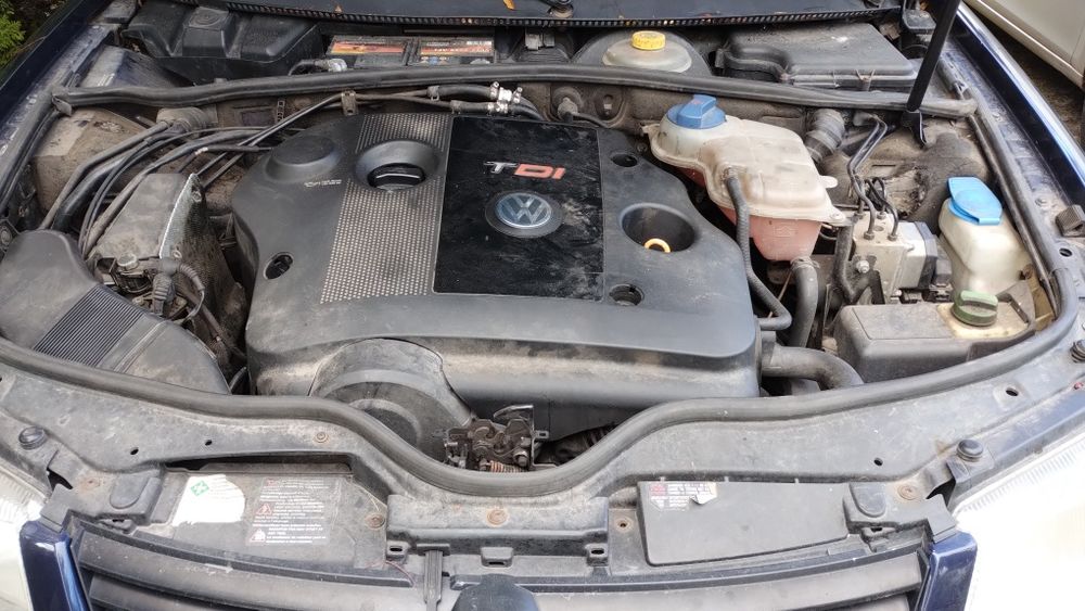 Passat B5 1,9 TDI kombi+hak, OC/PT do lipca